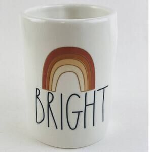 Rae Dunn Rainbow Bright Vase / Utensil Holder Artisan Collection By Magenta Mug